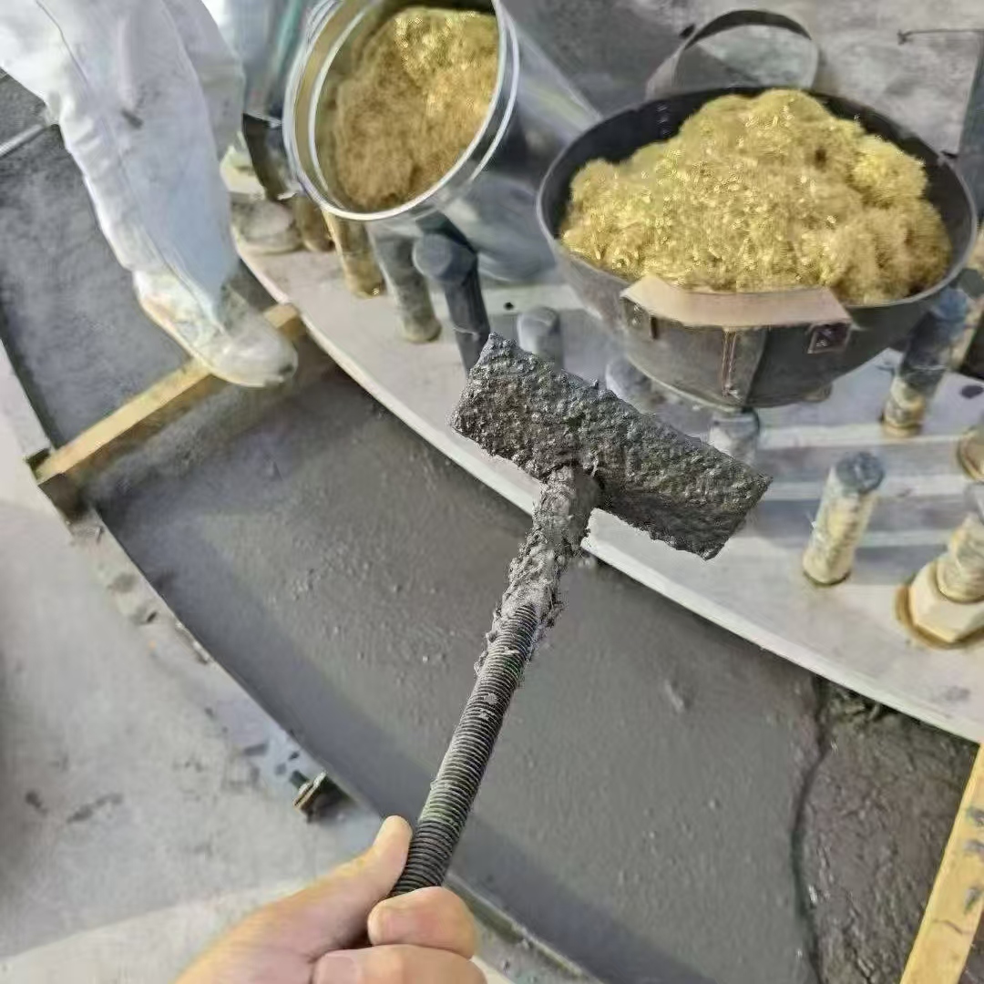贵州C120钢纤维高强无收灌浆料 轧机压缩机汽轮机发电机锻压设备底座灌浆材料